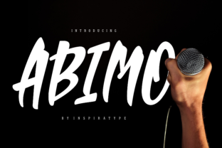 Abimo: A Handwritten Font for Standout Editorial Design