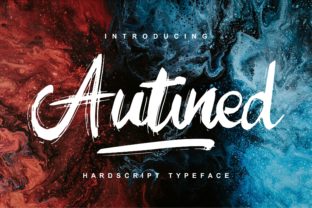 Autined: A Handwritten Font for Creative Web Design