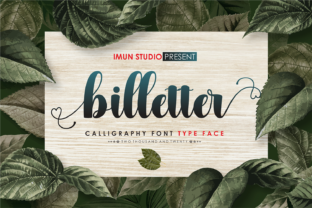 Billetter: A Handwritten Font for Editorial Elegance