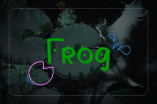 Boost Your Campaign with Frog: A Friendly Handwritten Font