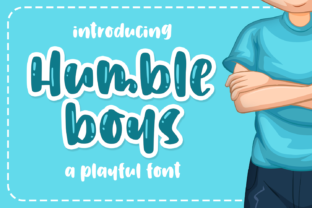 Bring Your Creations to Life with Humble Boys Font