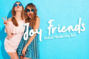 Bring Your Creations to Life with Joy Friends Font
