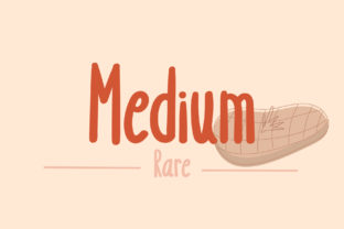 Bring Your Creations to Life with Medium Rare Font