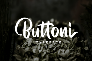 Buttoni: The Perfect Handwritten Font for Crafters and Creators