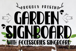 Choosing Garden Signboard for a Creative Web Design