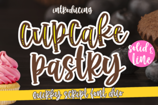 Cupcake Pastry: A Charming Font for Editorial Design