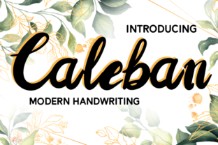 Discover Caleban: A Friendly Handwritten Font for Creative Projects