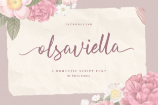 Discover Olsaviella: A Hand-Lettered Font for Editorial Design