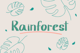 Enhance Your Brand with Rainforest: A Versatile Handwritten Font