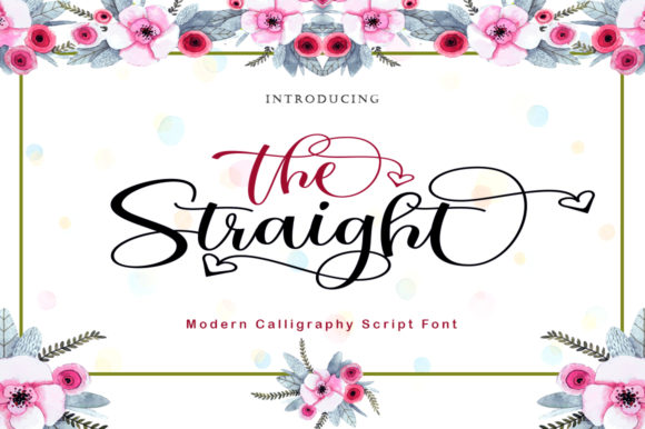 Enhance Your Brand with The Straight Font