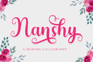 Enhance Your Web Design with Nanshy, the Elegant Script Font