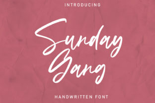 Enhance Your Web Design with Sunday Gang Font