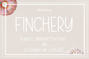 Finchery: A Playful Handwritten Font for Creative Branding