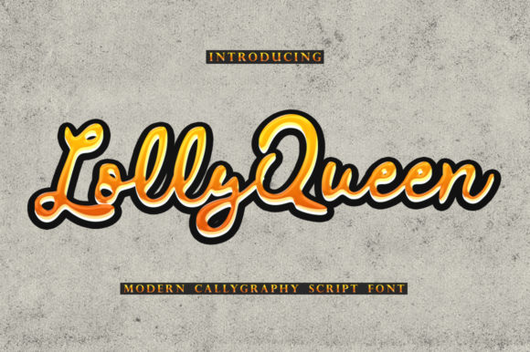 Lolly Queen: A Handwritten Font for Elegant Web Design