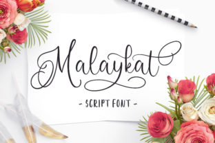 Malaykat: A Script Amp Font for Elegant Projects