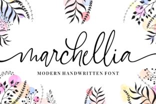 Marchellia: A Hand-Lettered Font for Editorial Elegance