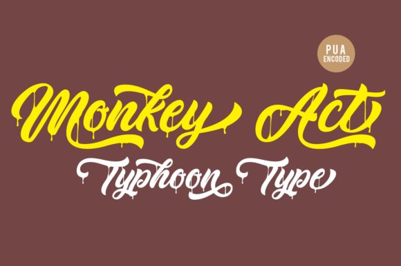 Monkey Act: A Playful Handwritten Font for Creative Campaigns