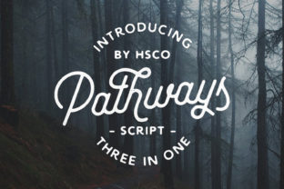 Pathways: A Magical Script Font for Elegant Branding