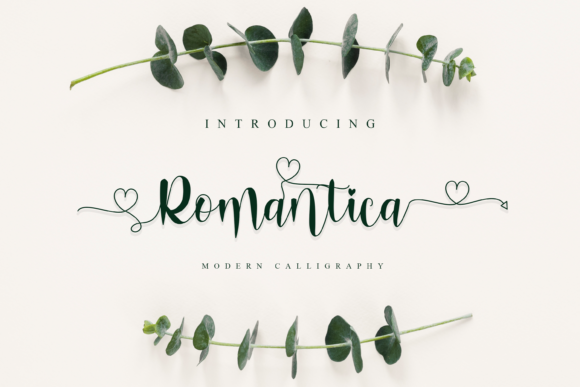 Romantica: A Charming Handwritten Font for Elegant Branding