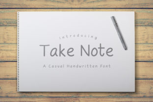 Take Note: A Friendly Handwritten Font for Engaging Content