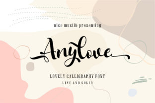 Transform Your Brand with Anylove: A Premium Script Font