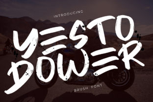 Yesto Dower: A Modern Handwritten Font for Business Branding