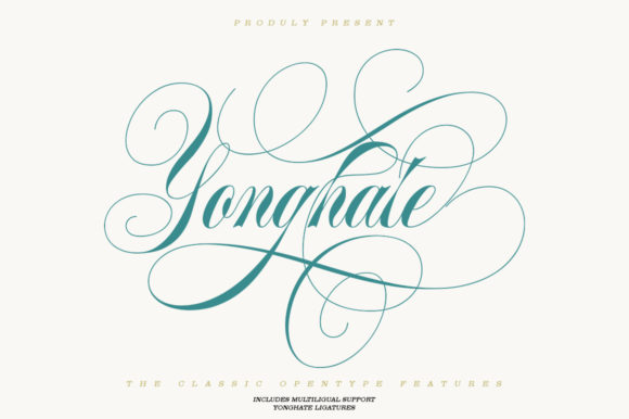 Yonghate: Elevate Your Campaigns with This Versatile Script Font
