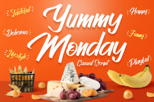 Yummy Monday: A Sweet Script Font for Engaging Campaigns